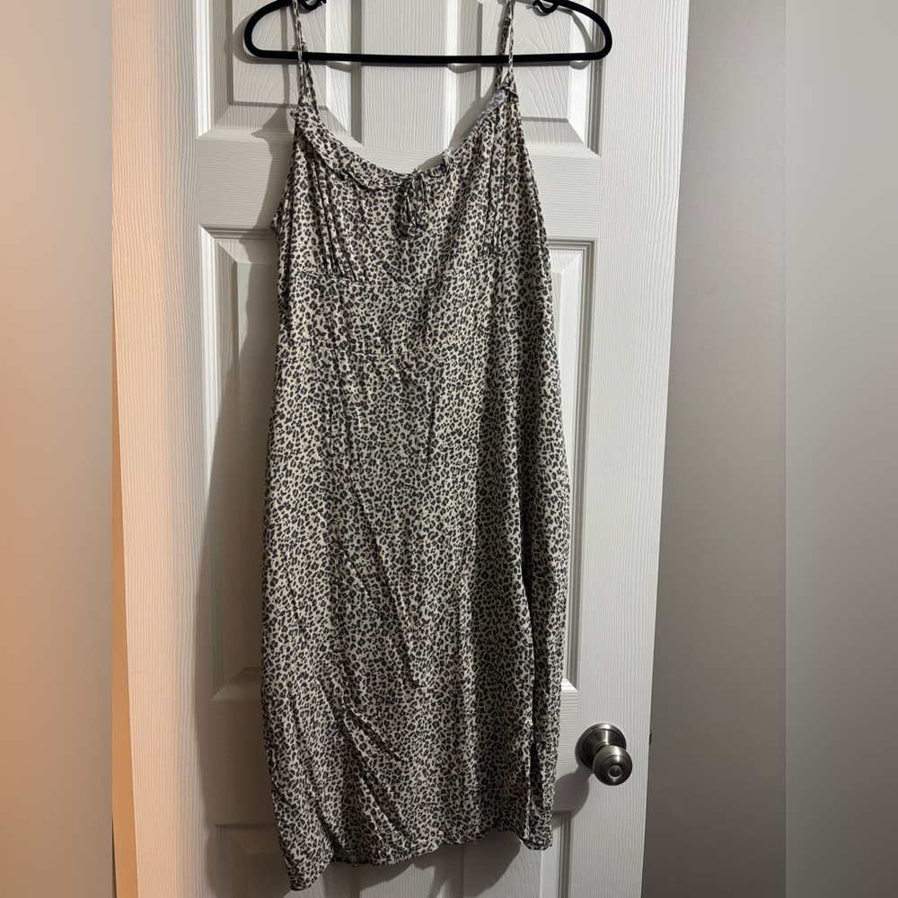 Abercrombie & Fitch Leopard Print Dress